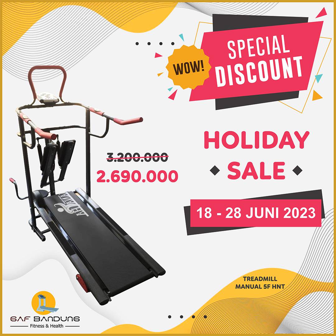 Treadmill Manual 5 Fungsi GAF BANDUNG