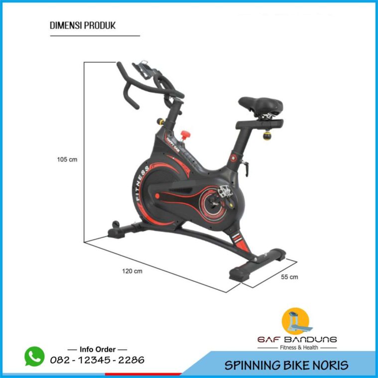 sepeda spinning bike noris bandung