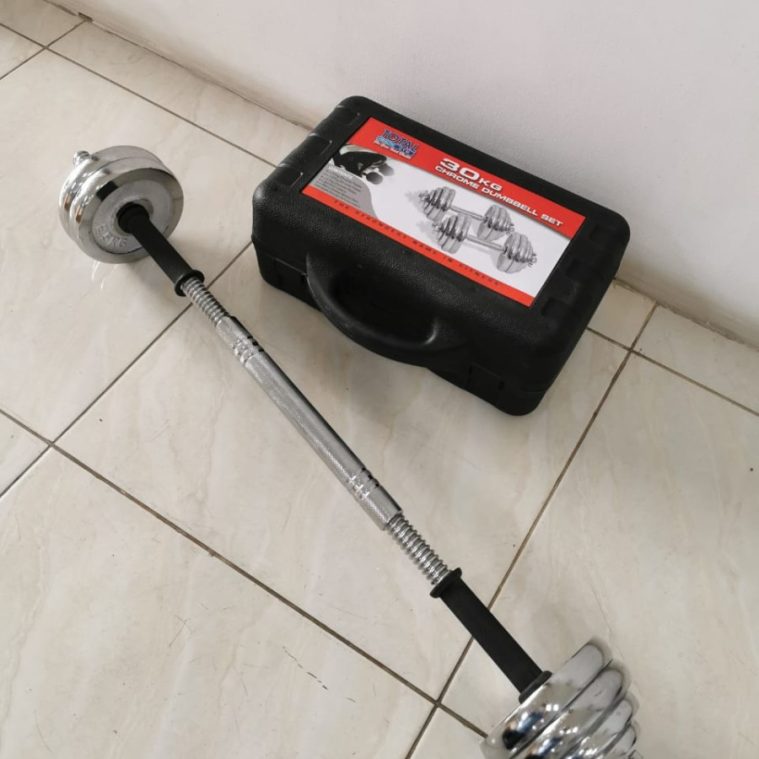 barbel dumbel set